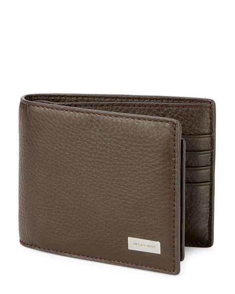 michael kors mens id wallet|men's bifold wallets with photo.